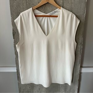 MM Lafleur Joan Top Soft Wave Alabaster LARGE-Lined and in great condition